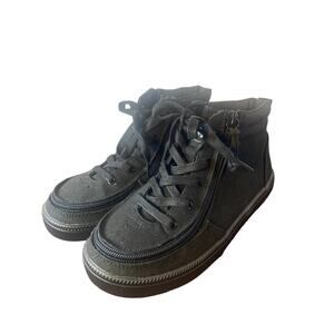 Kids High-Top Black Sneakers